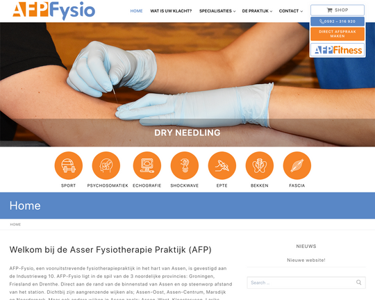 AFP Fysiotherapie Logo