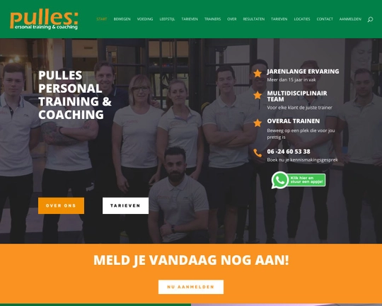 Pulles Personal Training & Coaching Logo