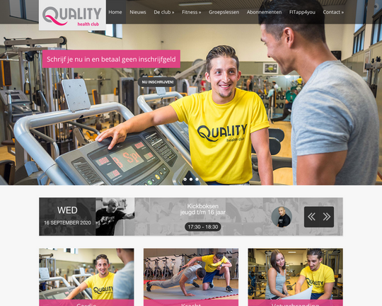 Quality Health Club Logo