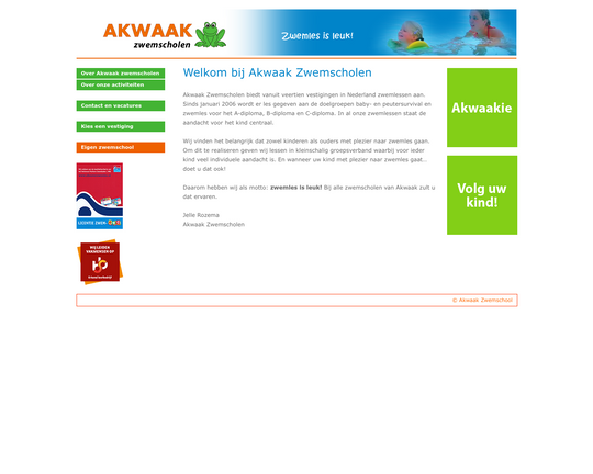 Zwemschool Akwaak Logo